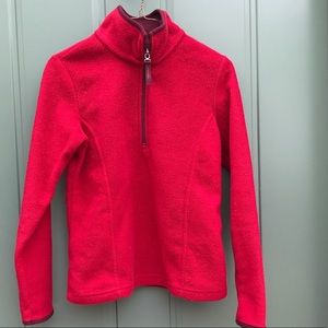 Old Navy fleece zip front top
